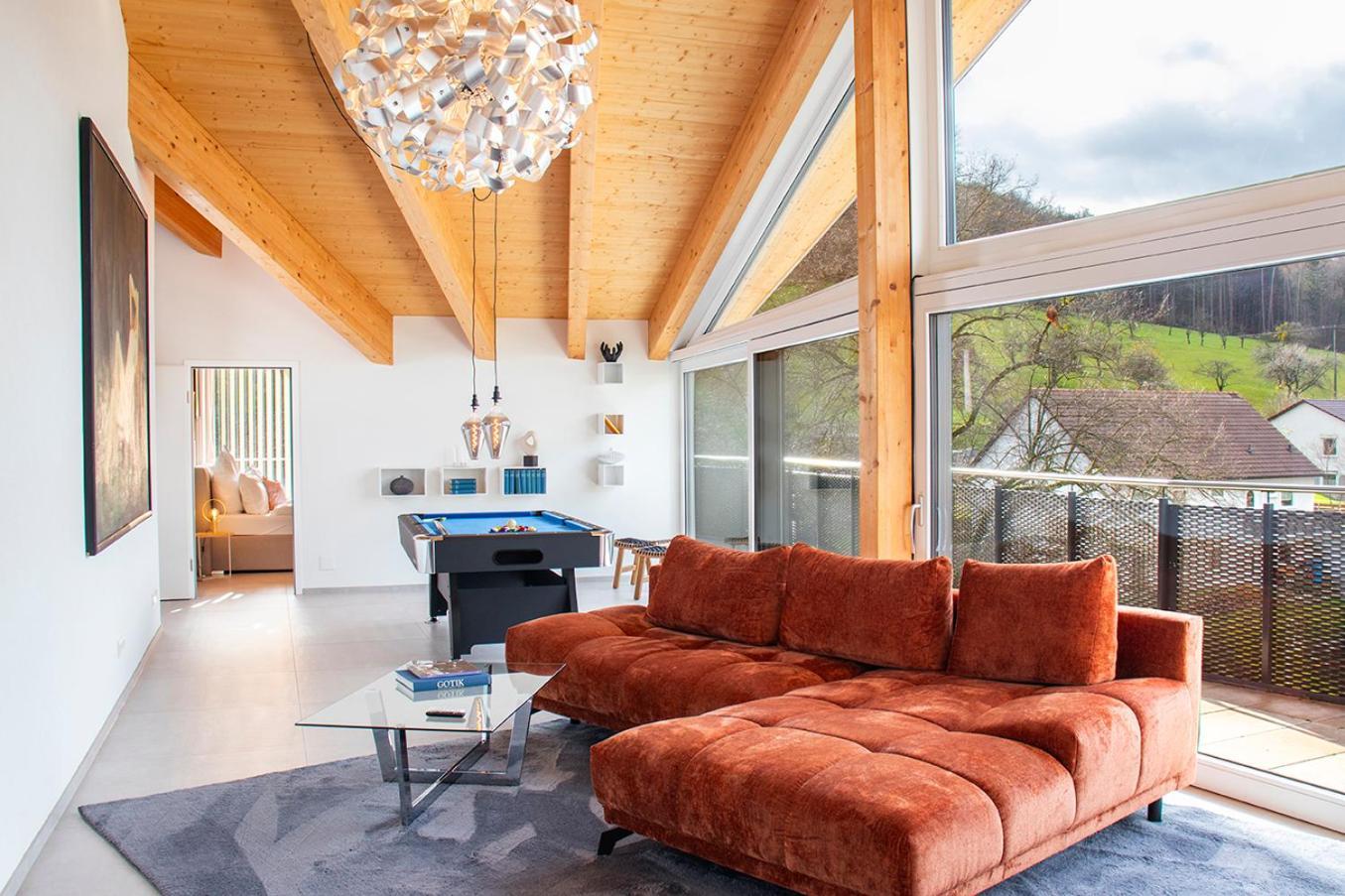 ※Luxus Loft Mit Boxspringbetten Und Heimkino ※ 伊兹林根 外观 照片